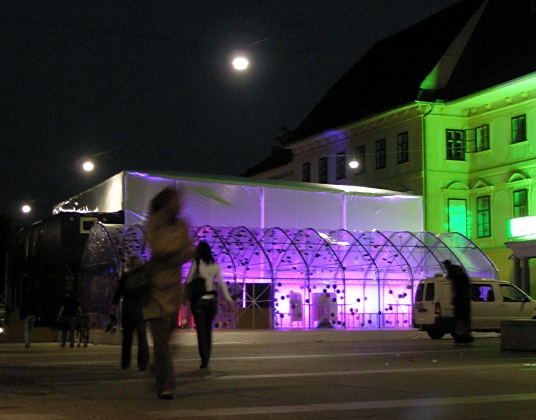 Schweden haben Theaterzelt fr Graz entworfen