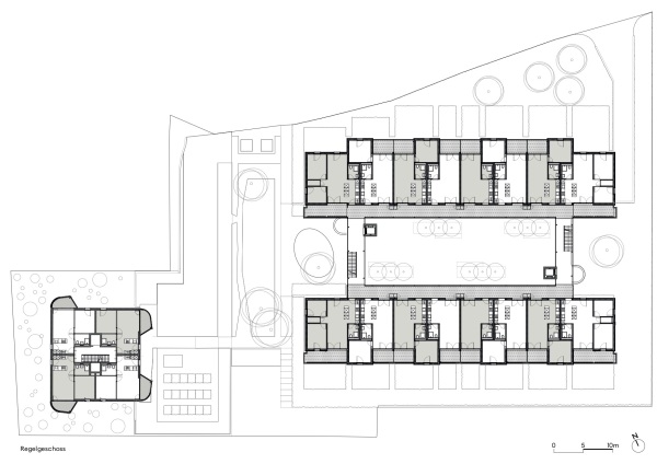 Grundriss Regelgeschoss