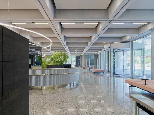 Eingangsbereich von Innen