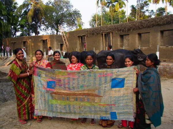 Arbeiterinnen von Dipdii Textiles.