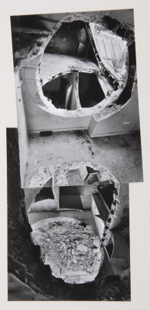 Gordon Matta-Clark, Conical Intersect in Paris im Jahr 1975