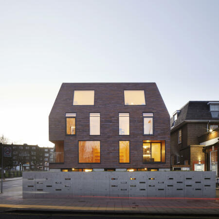 London: The Rye Apartments (SE15) von Tikari Works, Foto von Jack Hobhouse