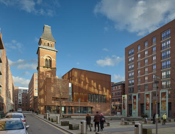 North West: The Oglesby Centre in Manchester von stephenson hamilton risley STUDIO, Foto von Daniel Hopkinson