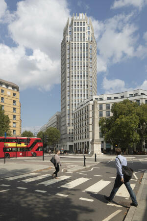 London: Blackfriars Circus (SE1) von Maccreanor Lavington, Foto von Tim Crocker