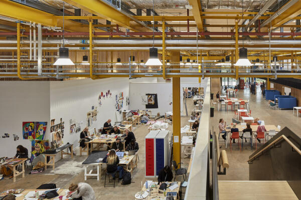 South West: Bath Schools of Art and Design von Grimshaw, Foto von Paul Raftery