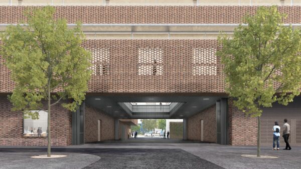 Unigebude kurz vor Fertigstellung