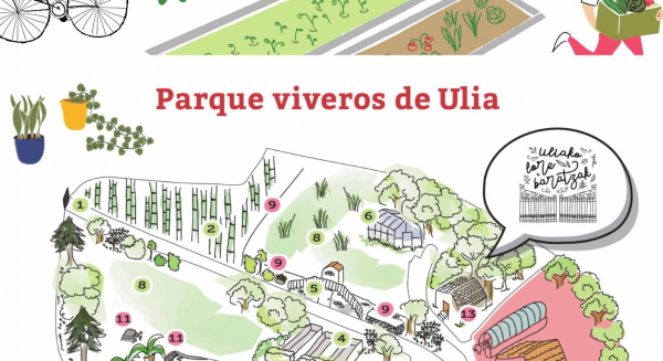 Statt geplanter Luxuswohnungen entstand ein Park: Der Garten Ulia (ULB) ist ein generationenbergreifendes Projekt von Frauen auf dem Gelnde der Ulia-Baumschule in San Sebastin.