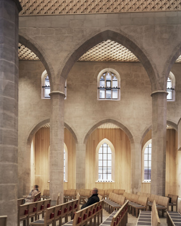 Preis in der Kategorie Bauen im Bestand: Wiederaufbau der Kirche St. Martha in Nrnberg von Florian Nagler Architekten, Mnchen