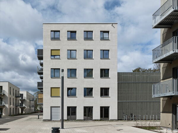 Wohnquartier von roedig.schop architekten in Berlin-Johannisthal