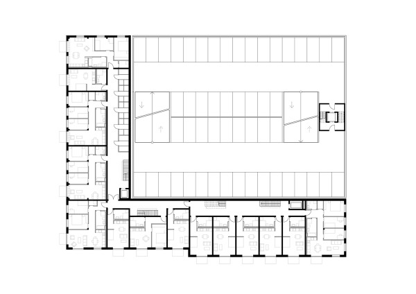 Obergeschoss Sonderbau
