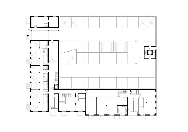 Erdgeschoss Sonderbau