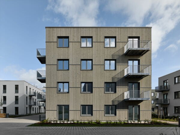 Wohnquartier von roedig.schop architekten in Berlin-Johannisthal