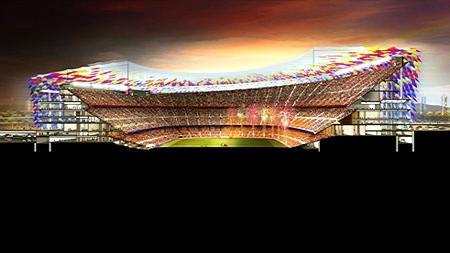 Foster gewinnt Wettbewerb zum Umbau des Stadions in Barcelona