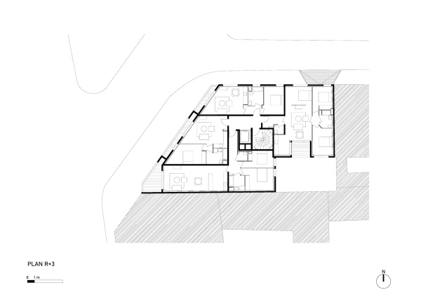 Grundriss 4. Obergeschoss