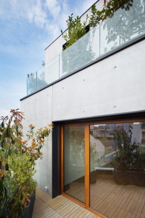 Apartmenthaus von Christophe Rousselle Architecte in Paris