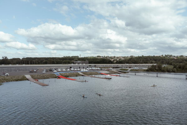 Olympische Anlage von Auer Weber bei Paris
