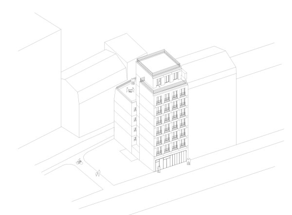 Sozialwohnungsbau in Paris von MAO