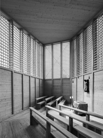 Preistrger 2021: Auferstehungskapelle Stra, Obersterreich; Bauherrin: Kapellenverein Stra, Marianne Pachler; Architektur: LP architektur (Altenmarkt)