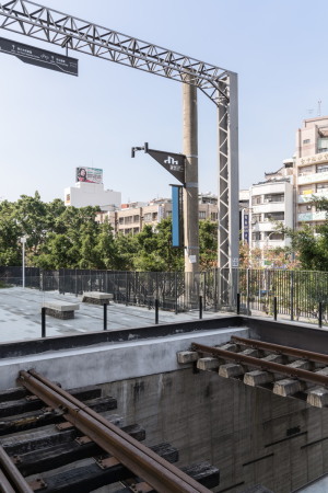 Gr�ner Korridor von Mecanoo in Taichung