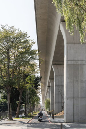 Grner Korridor von Mecanoo in Taichung