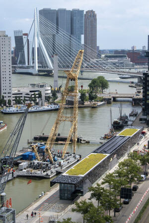 Hafenpavillon in Rotterdam von MoederscheimMoonen