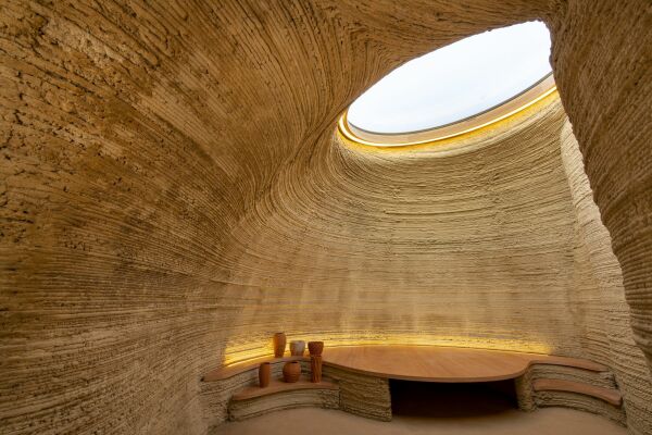 Pavillon bei Ravenna von Mario Cucinella Architects