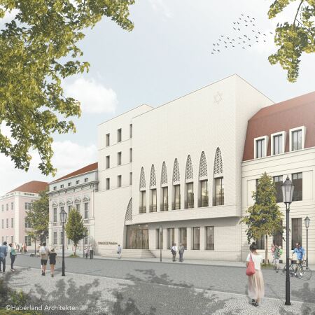 Synagoge in Potsdam von Haberland Architekten