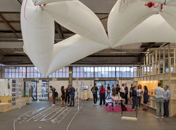 Proberaum Oberhafen -  Offene Werkstatt fr Architektur von asdfg Architekten in Hamburg (2019)