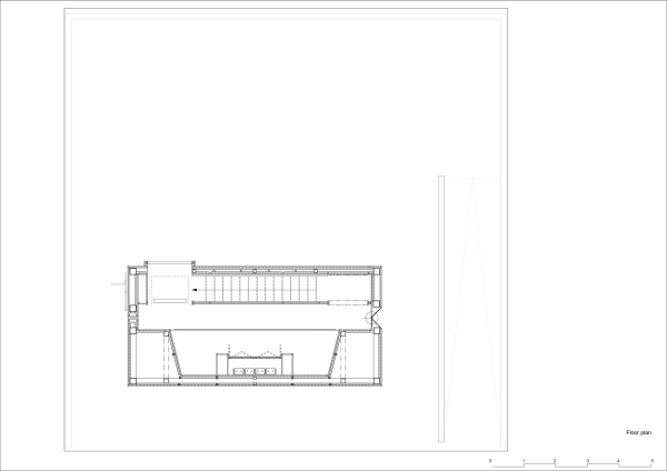 Grundriss in geschlossenem Zustand