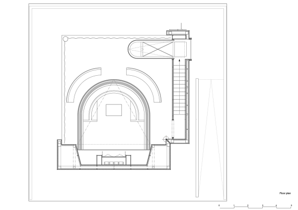 Grundriss in geffnetem Zustand