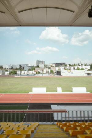 Sportpark in Clermont-Ferrand von Auer Weber Architekten