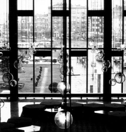 Blick aus dem Foyer auf den Taksim, 1969