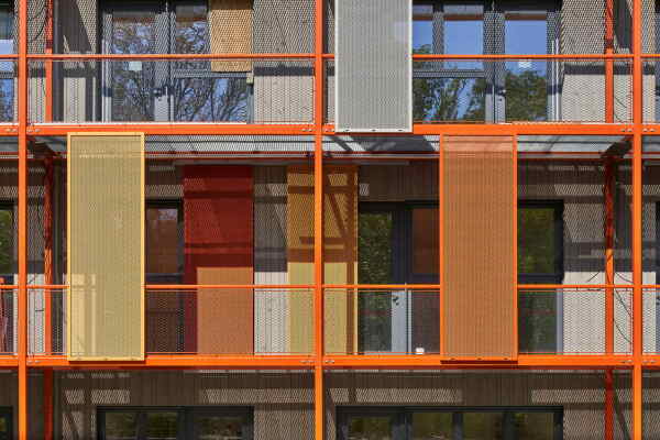 Eine weitere Kita nach dem Entwurf von karlundp in Lichtenberg steht kurz vor der Fertigstellung.