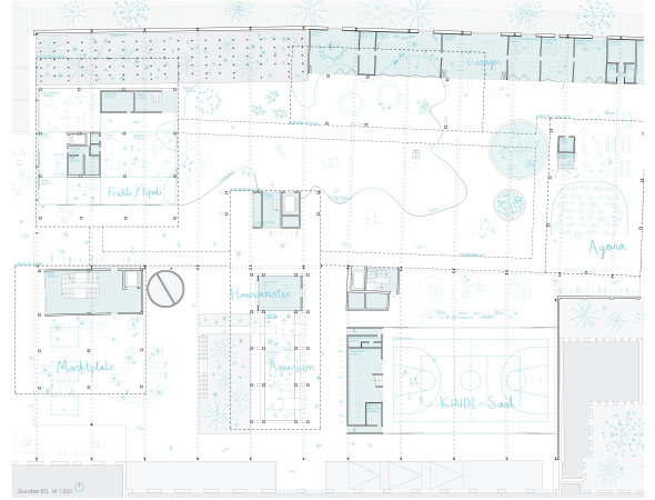 Entwurf Kindl-Garten: EG