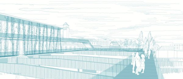 Entwurf �Kindl-Garten�: StudioVlayStreeruwitz (Wien) mit atelier le balto (Berlin)