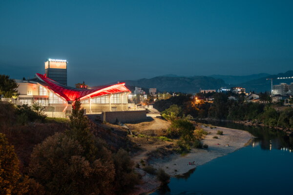IPC IAKS Distinction: Bemax Arena in Podgorica, Montenegro, von DBA Architects