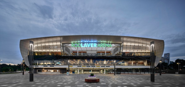IOC IAKS Award Silver: Rod Laver Arena in Melbourne, Australien, von COX Architecture