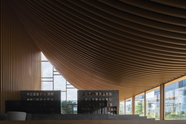 Pavillon-Buchladen in Chengdu von MUDA