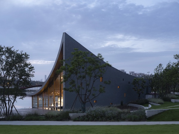 Pavillon-Buchladen in Chengdu von MUDA