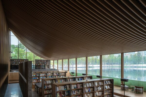 Pavillon-Buchladen in Chengdu von MUDA