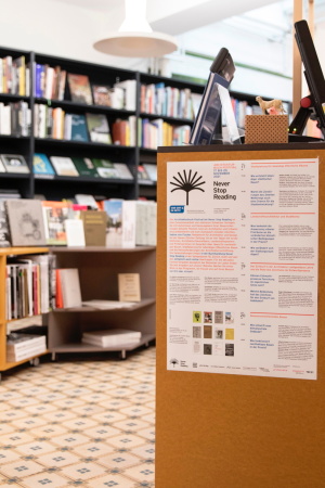Architekturbuch-Festival der Buchhandlung Never Stop Reading in Zrich