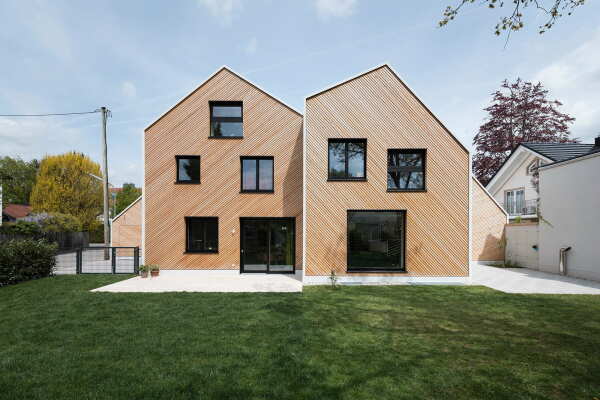 Hauptpreis: Doppelhaus in Baldham von IFUB* (M�nchen), Foto: Sorin Morar