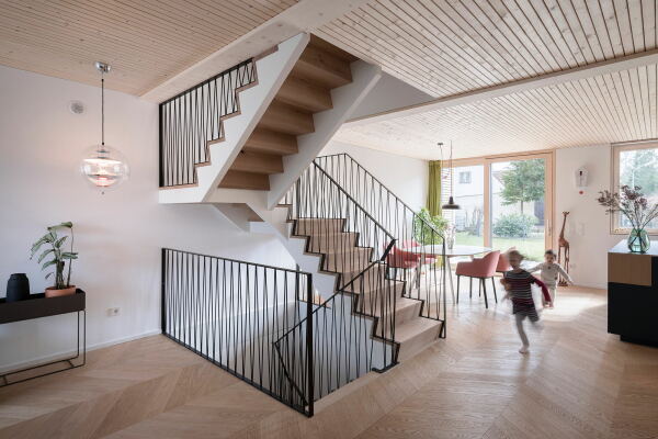 Hauptpreis: Doppelhaus in Baldham von IFUB* (M�nchen), Foto: Sorin Morar