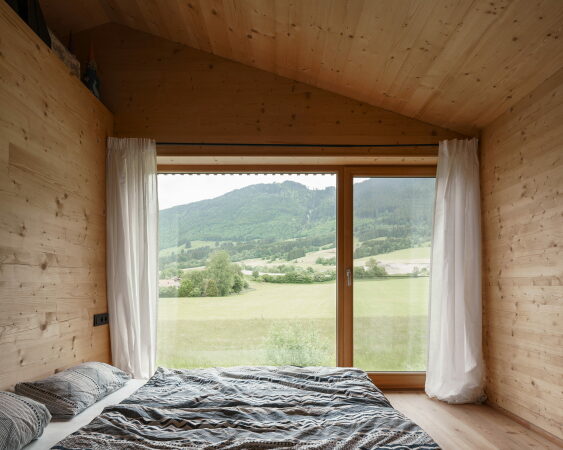 Anerkennung: Einfamilienhaus in Halblech-Trauchgau von Studio Meichelb�ck (Oberammergau), Foto: Sebastian Schels