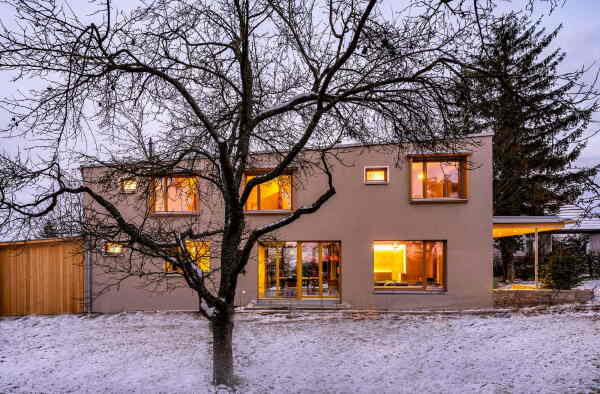 Anerkennung: Einfamilienhaus in W�rzburg von Claus Arnold Architekten (W�rzburg), Foto: Dieter Leistner