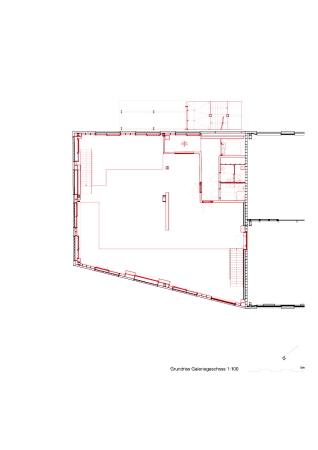 Grundriss Galerie
