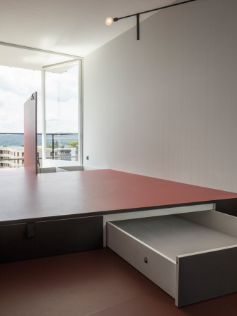 Innenansicht des gebauten Mock-Ups an der ETH Zrich