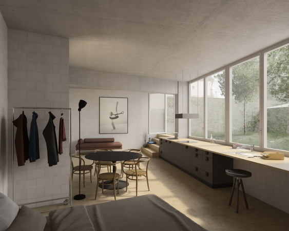 Visualisierung Erdgeschoss