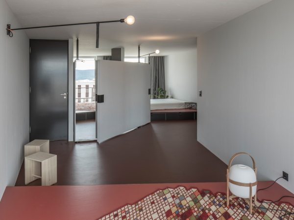 Innenansicht des gebauten Mock-Ups an der ETH Z�rich