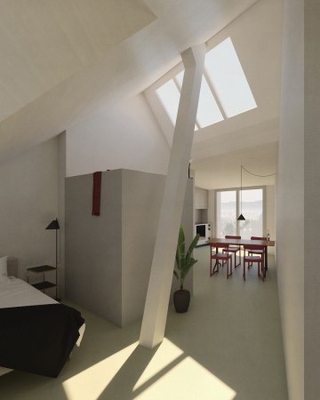 Visualisierung Dachgeschoss